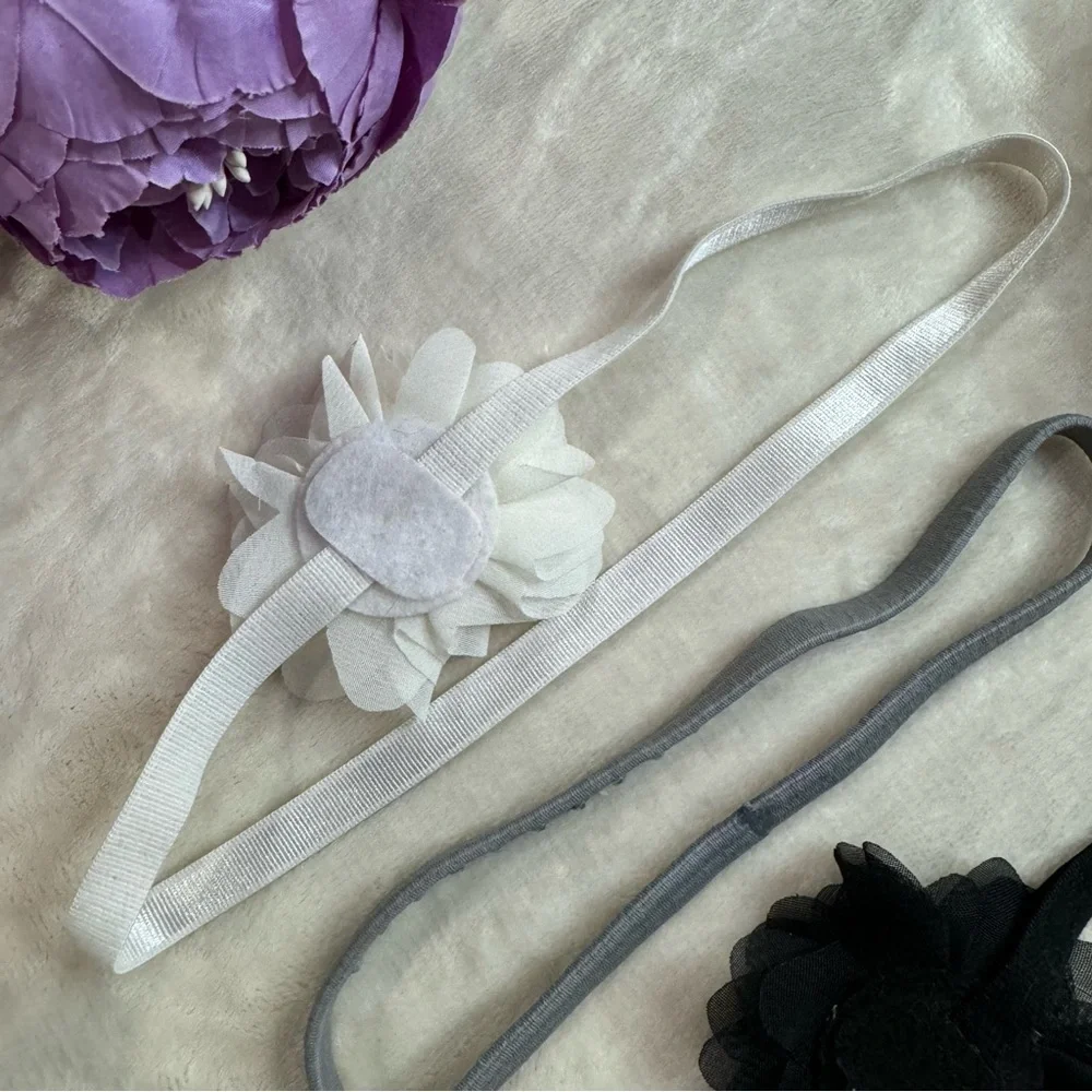 Assorted Flower Hair Accessories - Bundle of 4